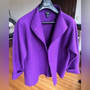 Eileen Fisher wool coat